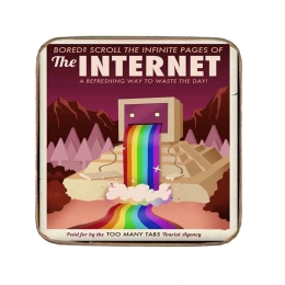Σουβέρ ξύλινo χειροποίητo retro web 
