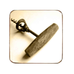 Σουβέρ ξύλινo χειροποίητo bottle opener