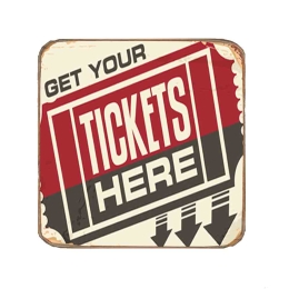 Σουβέρ ξύλινo χειροποίητo tickets here