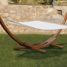 Αιώρα με ξύλινη βάση και πανί Large 410x119x125 εκ