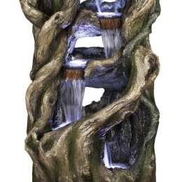 Lakes and Caves συντριβάνι Feng Shui με led φωτισμό 64x53x131 εκ