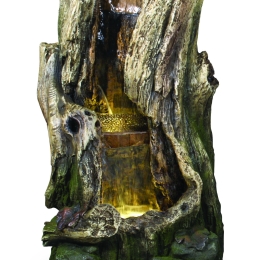 Old Cave συντριβάνι Feng Shui με led φωτισμό 31x27x51 εκ