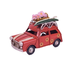Μεταλλικό αυτοκίνητο mini μινιατούρα κόκκινο 11x5x7,5 εκ