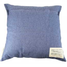 Denim μαξιλάρι μπλε από ανακυκλωμένο τζιν 50x50 εκ