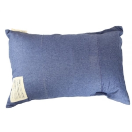 Denim μαξιλάρι μπλε από ανακυκλωμένο τζιν 40x60 εκ