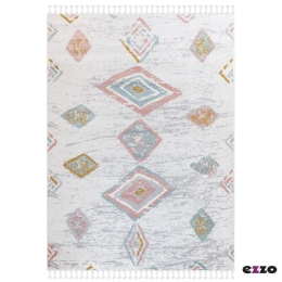 Χαλί κρεμ Marrakesh με μοτίβα 200x290 εκ