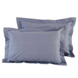 Μαξιλαροθήκες Σετ 2τμχ 1006 Best Colors Blue Das Home 50Χ70 100% Βαμβάκι