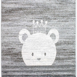 Χαλί Παιδικό Junior Bear 8616 Light Grey Ezzo 133X190cm