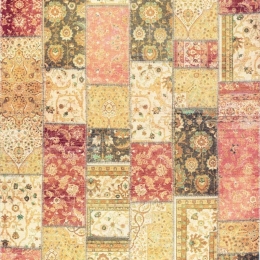 Χαλί Patchwork 9173/03 Yellow-Red Ezzo 160X230cm