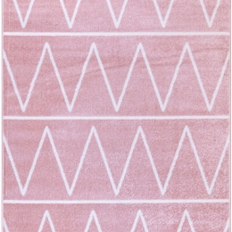 Χαλί Enna 17-B806AX6-PI White-Pink Ezzo 120X170cm