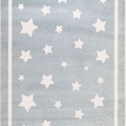 Χαλί Kiddie Estrella 3-A173AX6-BL Mint-White Ezzo 133X190cm
