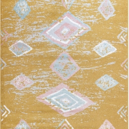 Χαλί Marrakesh 1-B803AX6-YE Yellow-Multi Ezzo 67Χ140cm