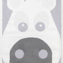 Χαλί Piccolo D055A1A Cream-Grey Ezzo 80X150cm