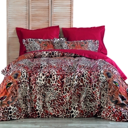 Makis Tselios Home Σετ Πάπλωμα King Size 240x260cm Panther
