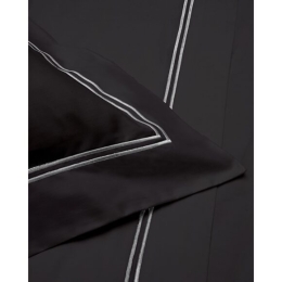 Makis Tselios Home Σετ Σεντόνια Υπέρδιπλα 240×270cm Bar 5 Dark Grey