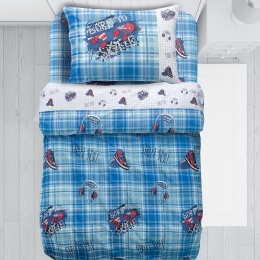 Makis Tselios Home Σετ Σεντόνια Μονά με Λάστιχο 105×200+30cm Skate