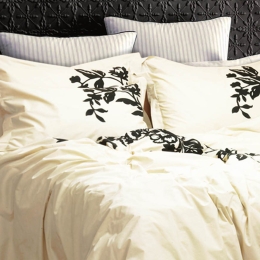 Makis Tselios Home Σετ Παπλωματοθήκη Υπέρδιπλη 220x240 με ΚατωσέντονοNoir