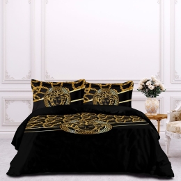 Makis Tselios Home Σετ Παπλωματοθήκη Υπέρδιπλη 220x240 Chains