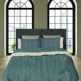 Makis Tselios Home Σετ Παπλωματοθήκη Υπέρδιπλη 220x240 Drops