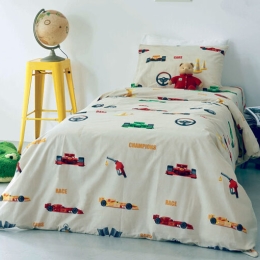 Makis Tselios Home Σετ Παπλωματοθήκη Μονή 160×240 Race
