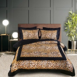 Makis Tselios Home Σετ Κουβερλί Υπέρδιπλο 220x240cm Tiger