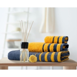 Beauty Home Σετ πετσέτες Art 3312 Σετ 3τμχ Μπλε,Κίτρινο