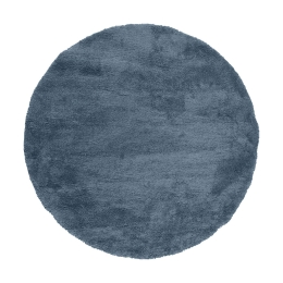 Ροτόντα 133x133 Fluffie Art 9611 D. Blue Μπλε       Beauty Home