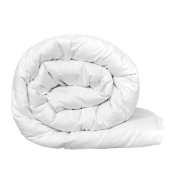 Beauty Home Παπλώματα πουπουλένια μονά (2τμχ) με Clip clap Art 4062 450gsm (300gsm+150gsm) 160x240 Λευκό