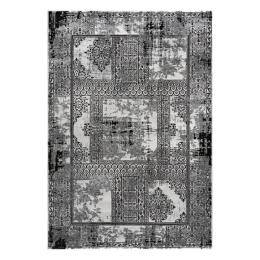 Σετ Κρεβ/ρας 3τμχ Prestige Art 9322 Grey Black - Γκρι Μαύρο   Beauty Home