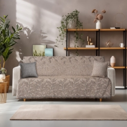 Beauty Home Ριχτάρι Τριθέσιο Art 8630 180x300 Μπεζ