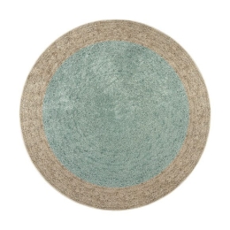 Ροτόντα 150x150 Jute Art 9131 Μπεζ,Βεραμάν   Beauty Home