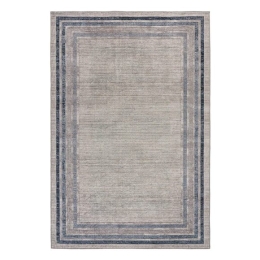 Χαλί Nirvana Art 9142 Γκρι,Σιέλ 120x180  Beauty Home