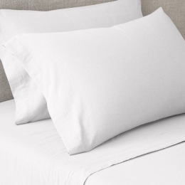 Makis Tselios Home Rihanna Σετ Μαξιλαροθήκες Simple 50X70 White