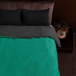 Παπλωματοθήκη SPOSH GREEN ANTHRACITE παπλωματοθήκη-king-240-x-260-εκ