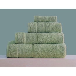 Makis Tselios Home Σετ Πετσέτες 4τμχ Lillie No6 Χακί Βάρους 500gr/m²