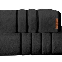 Makis Tselios Home Πετσέτα Προσώπου Prive 50x90εκ. Titanium Βάρους 600gr/m²