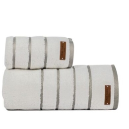 Makis Tselios Home Πετσέτα Προσώπου Private 50x90εκ. White Βάρους 600gr/m²