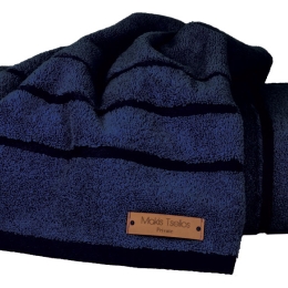 Makis Tselios Home Πετσέτα Προσώπου Prive 50x90εκ. Estate Blue Βάρους 600gr/m²