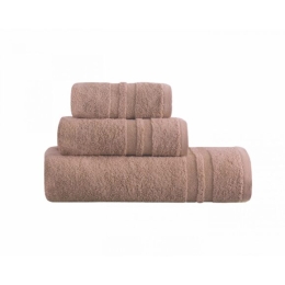Makis Tselios Home Πετσέτα Προσώπου Dove3 Beige 50X90cm 100% Cotton 550gsm