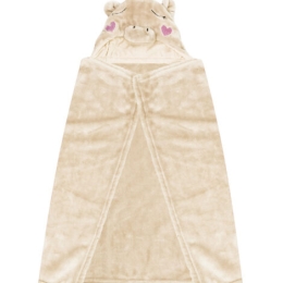 Makis Tselios Home - Κουβέρτα με κουκούλα 86x58x36x18cm Monocer Beige