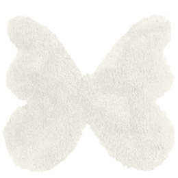 Παιδικό Χαλί REED WHITE BUTTERFLY 160-x-160-εκ