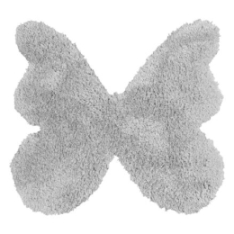 Παιδικό Χαλί REED GREY BUTTERFLY 160-x-160-εκ