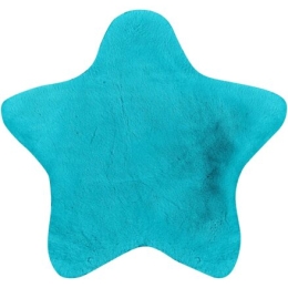 Παιδικό Χαλί FUZZY PETROL STAR 120-x-120-εκ
