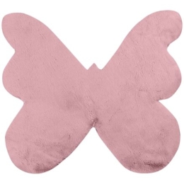 Παιδικό Χαλί SMOOTH PINK BUTTERFLY 120-x-120-εκ
