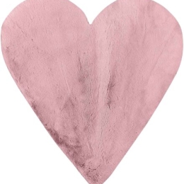 Παιδικό Χαλί SMOOTH PINK HEART 160-x-160-εκ