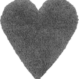 Παιδικό Χαλί DARK GREY SHADE HEART 120-x-120-εκ