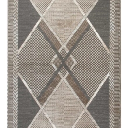 Χαλί LOZENGE GREY 200-x-290-εκ