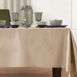 Makis Tselios Home Τραπεζομάντηλο με Κέντημα Lesli 140x180εκ.