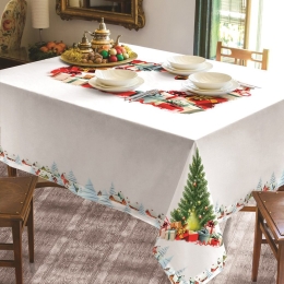 Makis Tselios Home Snow Tree Τραπεζομάντηλο 160Χ260