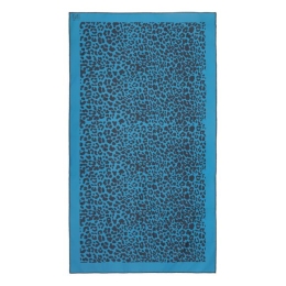 Beauty Home Πετσέτα θαλάσσης διπλής όψης Microfiber Art 2251 90x160 Μπλε